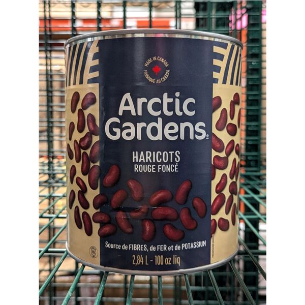 Arctic Gardens Dark Red Kidney Beans 2.84L - Lot of 4 | Can 15
