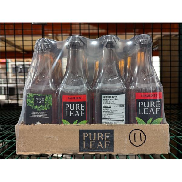 Pure Leaf Raspberry 547mL - Lot of 11 | EC4