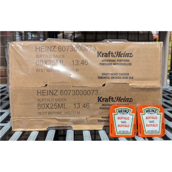 Kraft Heinz Buffalo Sauce 25mL - Lot of 120 | MM1