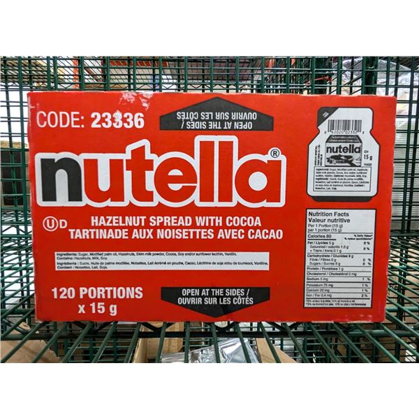Nutella 15g - Lot of 120 | Glass1