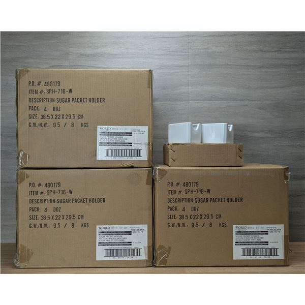 Sugar Packet Holders - Lot of 144 (3 Cases) | R2-1,2
