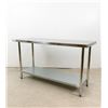 Image 2 : 24" x 60" Stainless Work Table, Omcan 22067 | MR6-1