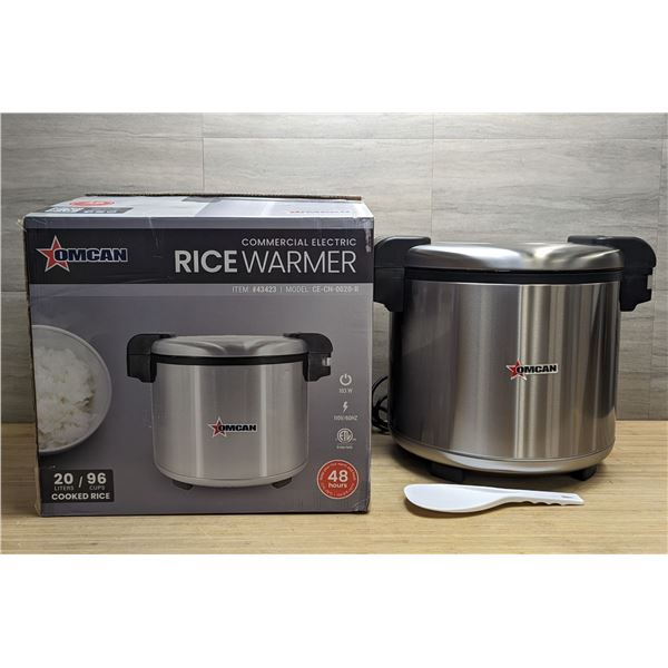 96 Cup Rice Warmer, 110V, Omcan 43423 | MR4-3