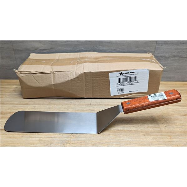 9-1/2" x 3" Flexible Stainless Turners, Omcan 80005 - Lot of 3 | L4-3