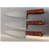 Image 1 : 8" Cook's Knives, Omcan 11479 - Lot of 3 | L4-2
