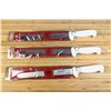 Image 2 : 10" Serrated Edge Knives - Lot of 3 | W562710E/Frknif