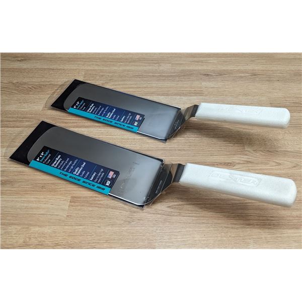 Dexter 8" x 3" Professional Turners - Lot of 2 | Front C