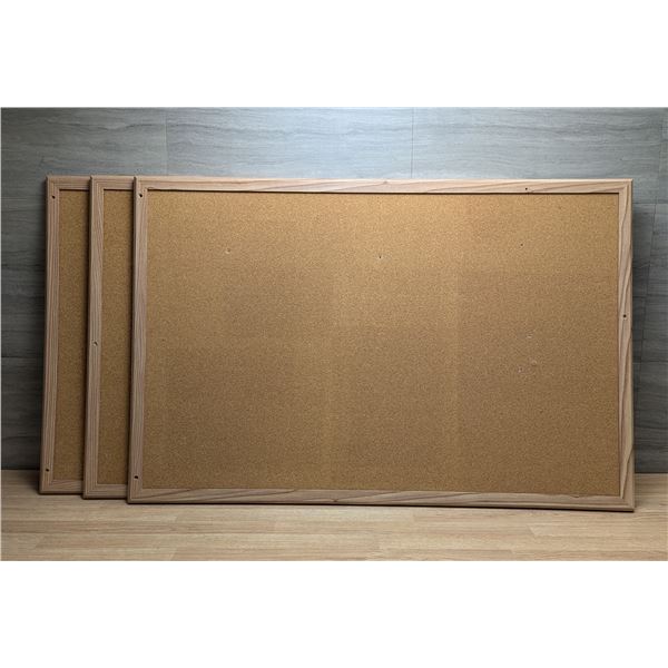 35" x 23" Cork Canvas Boards - Lot of 3 | MR2-1