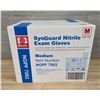 Image 2 : Synguard Nitrile Powder Free Blue Exam Gloves, Size Medium - Lot of 1000 |
