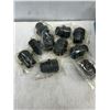 Image 1 : Lot of (10) D/MS3106B24-28S Connectors