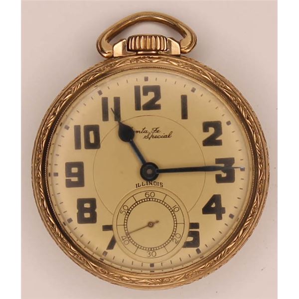 Illinois Watch Co. vintage pocket watch