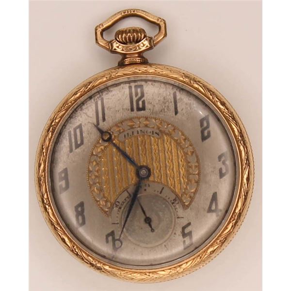 Illinois Watch Co. vintage pocket watch