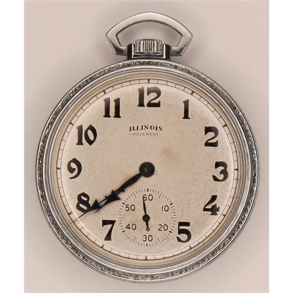 Illinois Watch Co. vintage pocket watch