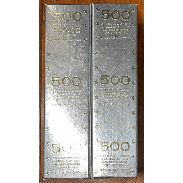 Buffalo Nickel, 2005, uncirculated bars