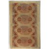 Image 2 : Private Banks and Local Issues, 1850's, $100 Canal Bank, New Orleans, LA., uncut sheet of 4, Crisp U