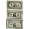 Image 1 : Federal Reserve $1 Notes, 1969 and 1977 Series, with consecutive serial numbers