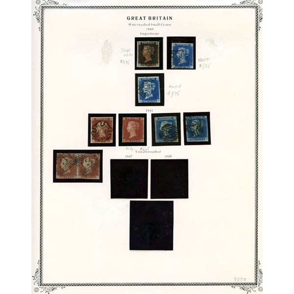 Great Britain, 1840-1900, Queen Victoria issues, an extensive mint and used collection including man