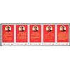 Image 1 : China (People's Republic), 1968, Directives of Chairman Mao (W10) complete, facsimile