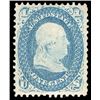 Image 1 : 1861, 1¢ Franklin, blue