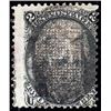 Image 1 : 1867, 2¢ Jackson, black, Z. grill