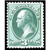 Image 1 : 1873, 3¢ Washington, green, C.B.N.C. printing