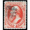 Image 1 : 1873, 7¢ Stanton, orange vermilion, C.B.N.C. printing