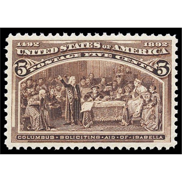 1893, 5¢ Columbian
