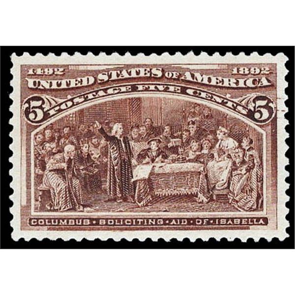 1893, 5¢ Columbian