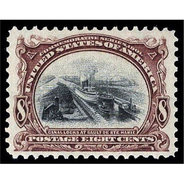 1901, 8¢ Pan-American