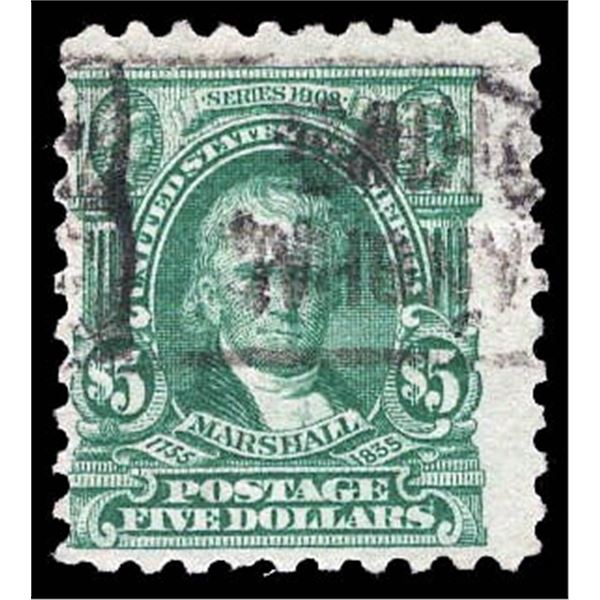 1917, $5 Marshall, perf. 10