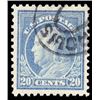 Image 1 : 1917, 20¢ Franklin, light ultramarine, perf. 11