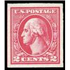 Image 1 : 1918, 2¢ Washington, carmine, type VII, offset printing, imperf.