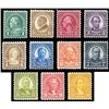 Image 1 : 1923-26, Rotary press definitives, perf. 10, 1¢ to 10¢ complete