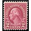 Image 1 : 1928, 2¢ Washington, type II, rotary press printing