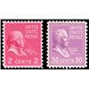 Image 1 : 1938, 2¢ John Adams and 50¢ Taft