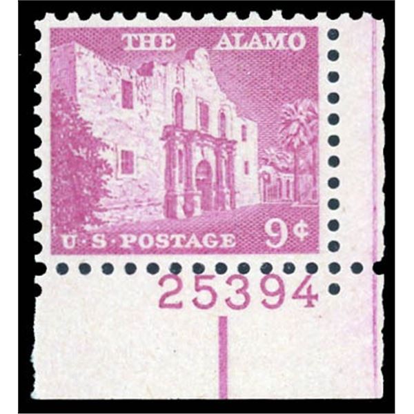 1956, 9¢ Alamo