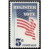 Image 1 : 1964, 5¢ Register & Vote