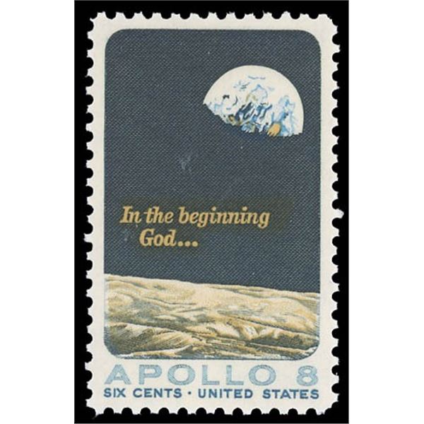 1969, 6¢ Apollo 8