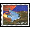 Image 1 : 1993, $2.90 Futuristic Space Shuttle