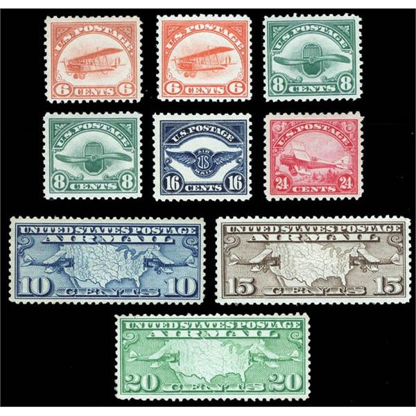 Airmail, 1918-33, a neat little group