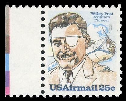 Airmail, 1979, 25¢ Wiley Post