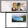 Image 1 : Airmail, 1985, 39¢ Sperry & Elmer; and 2008, 94¢ Trunk Bay