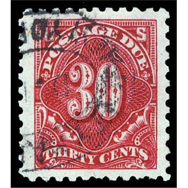 Postage Due, 1914, 30¢ carmine lake, S.L. watermark, perf. 10