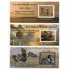 Image 1 : Federal Duck Stamps, 2017-24, a group of 5 souvenir sheets