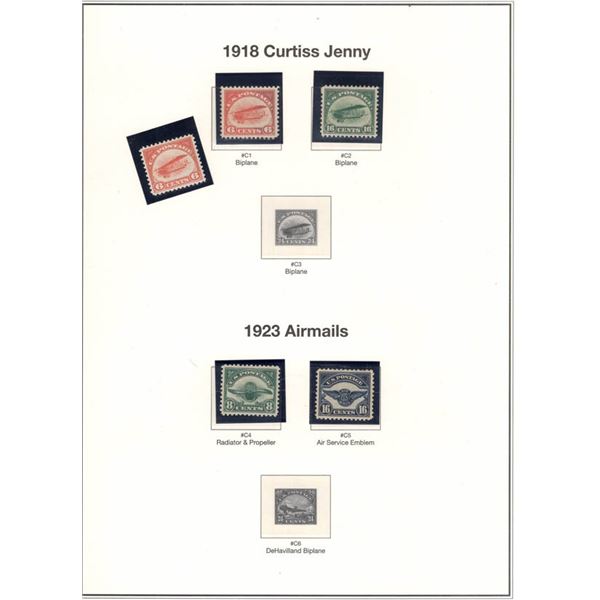 Airmail, 1918-2009, a mint collection