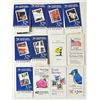 Image 1 : Face value postage, 1990's-2000's, a group of 32¢ and 33¢ booklets
