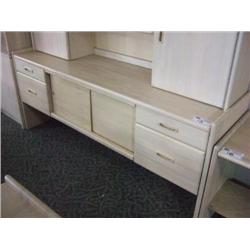 Washed Oak Credenza