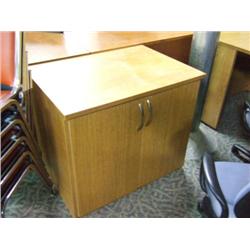 Oak Stationary Cabinet