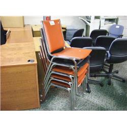 5 Stacking Chairs