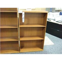 Honey Oak 4 Foot Bookcase